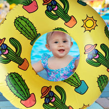 Load image into Gallery viewer, 2 Pack Inflatable Baby Pool Float, Blow up Swim Floats for Toddlers, Kids Pool Floaties
