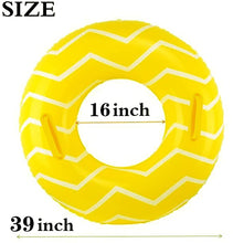 Load image into Gallery viewer, 10Leccion Inflatable Swim Ring for Children &amp; Adults with stripe
