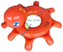 Load image into Gallery viewer, Big summer Inflatable Baby Pool Float with Spray, Octopus Swim Tube for Kids Aged 3-5 Years
