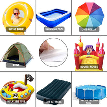 Load image into Gallery viewer, 10Leccion 3 in x 7 ft Roll TPU Pool Patch Repair Kit for Air Mattress, Swimming Pool, Bounce House, Tent, Canvas, Canopy, Pool Floats, Tubes Air Bed and Inflatable Toys
