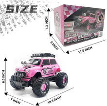 Load image into Gallery viewer, 10Leccion Remote Control Car for Girls, 2.4Ghz Pink RC Cars for Daughter with Two Rechargeable Batteries, Radio Controlled Vehicle for Toddlers Kids, Birthday R/C Toys for Granddaughter
