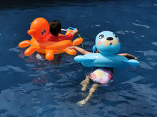 Load image into Gallery viewer, Big summer Inflatable Baby Pool Float with Spray, Octopus Swim Tube for Kids Aged 3-5 Years
